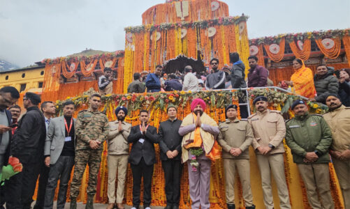 राज्यपाल ने की भगवान बदरी विशाल की पूजा-अर्चना