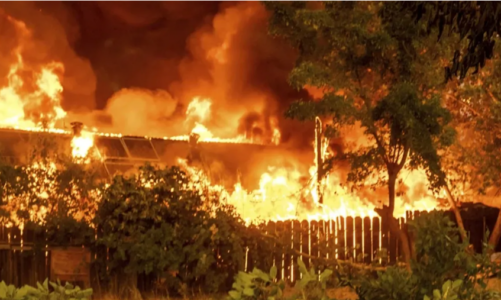 चीन में रिहायशी इमारत में भीषण आग, 12 लोगों की मौत