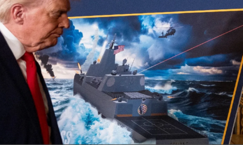 अमेरिका बनाएगा अब तक का सबसे बड़ा और घातक जंगी जहाज, ट्रंप ने किया ऐलान