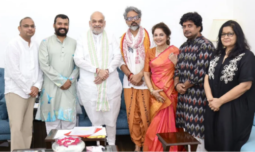 ‘हनुमान अंश’ की सफलता के बीच अमित शाह से मिली फिल्म की टीम, ‘रामबोला’ पर भी हुई चर्चा